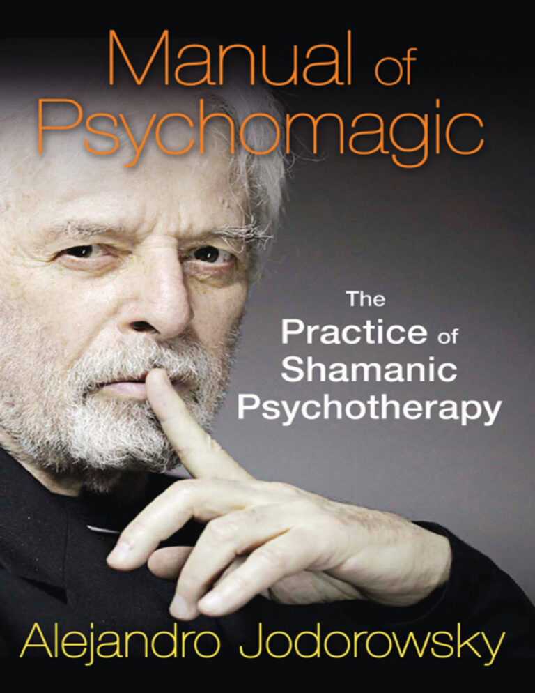 Manual of psychomagic Alejandro Jodorowsky Kitap Kapağı