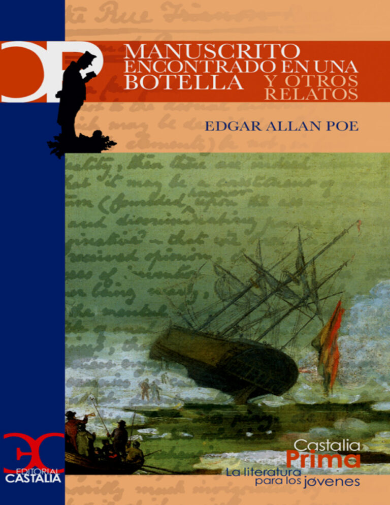 Manuscrito encontrado en una botella y otros relatos Spanish Edition Edgar Allan Poe Kitap Kapağı