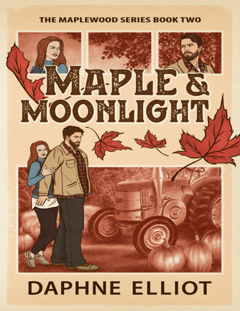 Maple and Moonlight Daphne Elliot Kitap Kapağı