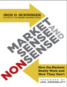 Market Sense and Nonsense Jack D.Schwager Kitap Kapağı
