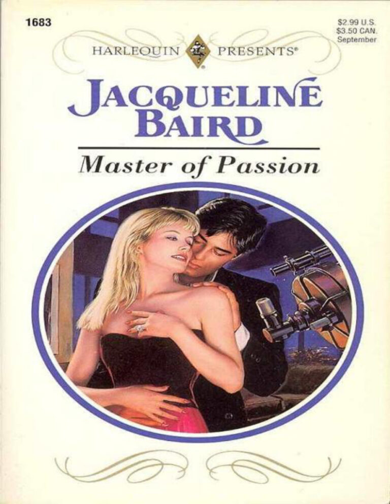Master of passion Jacqueline baird Kitap Kapağı