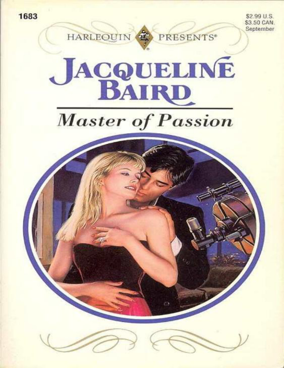Master of passion Jacqueline baird Kitap Kapağı