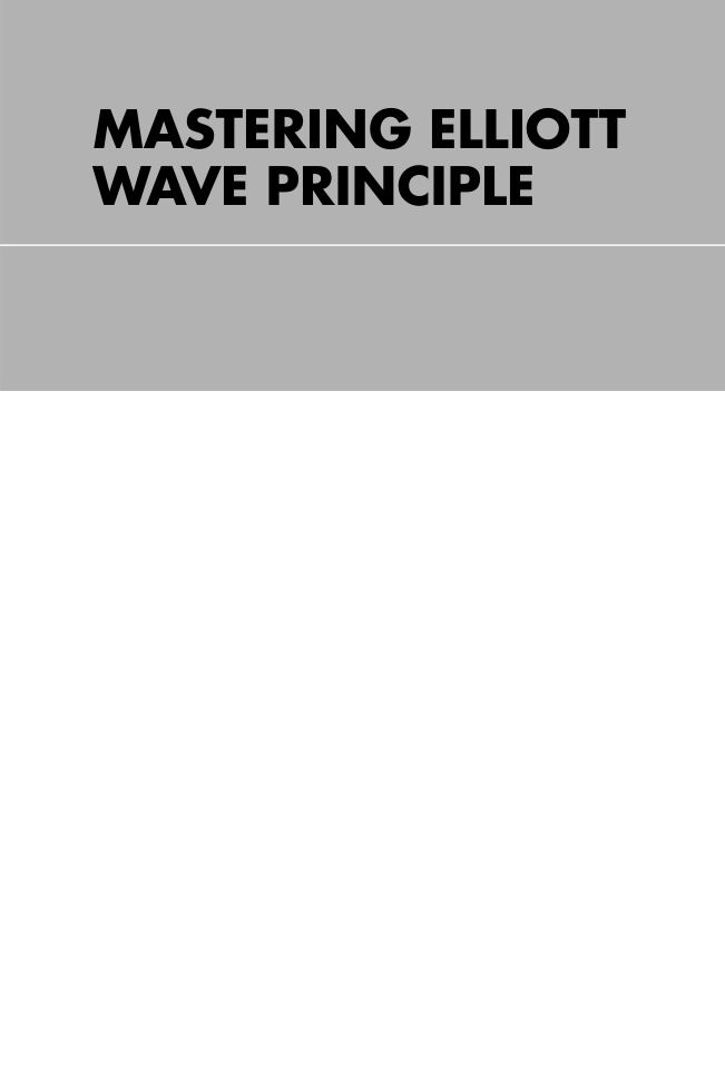Mastering Elliott Wave Principle Kitap Kapağı
