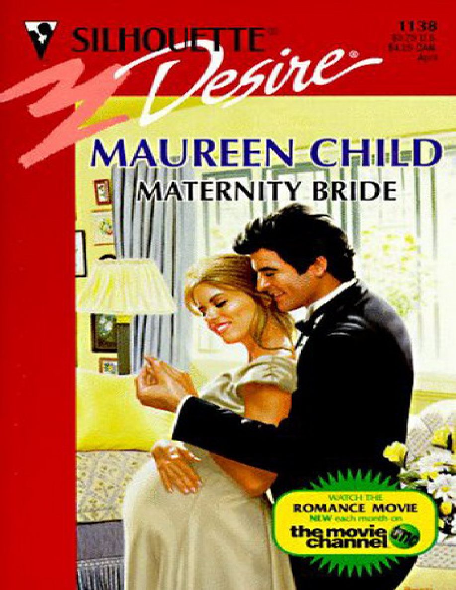 Maternity bride Maureen Child Kitap Kapağı