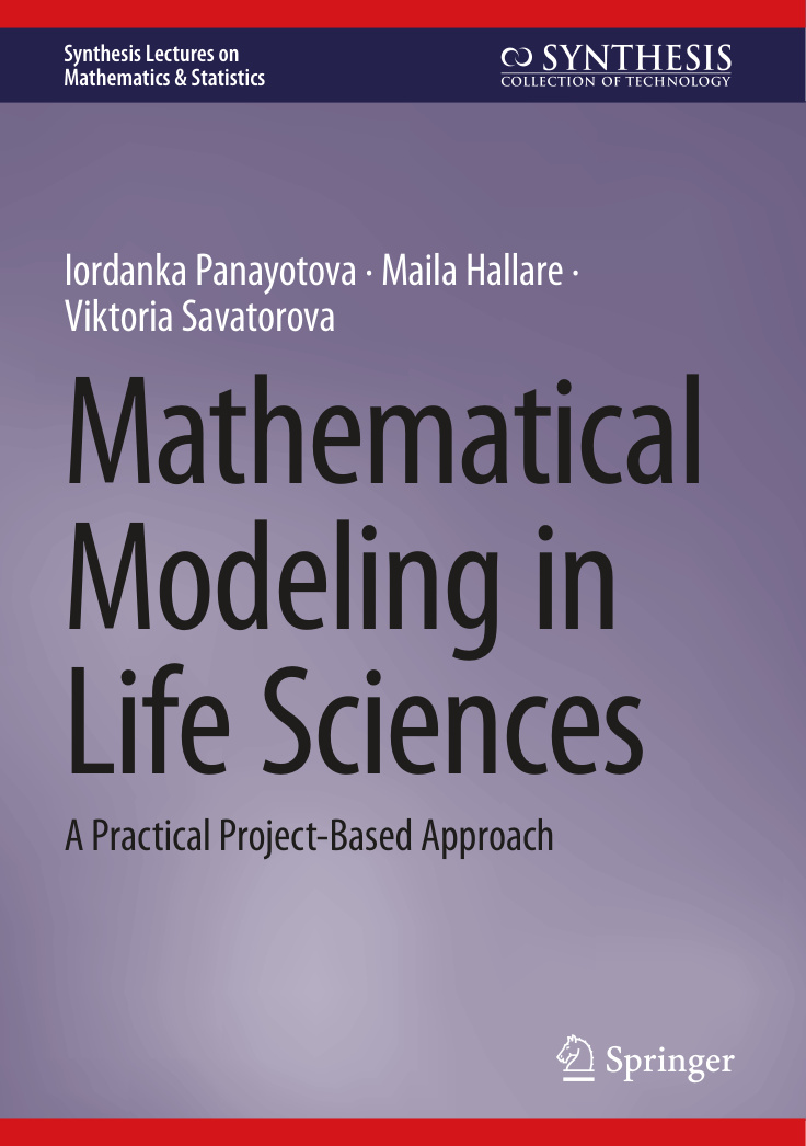 Mathematical Modeling in Life Sciences Iordanka Panayotova Kitap Kapağı