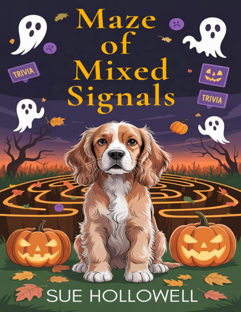 Maze of Mixed Signals Sue Hollowell Kitap Kapağı