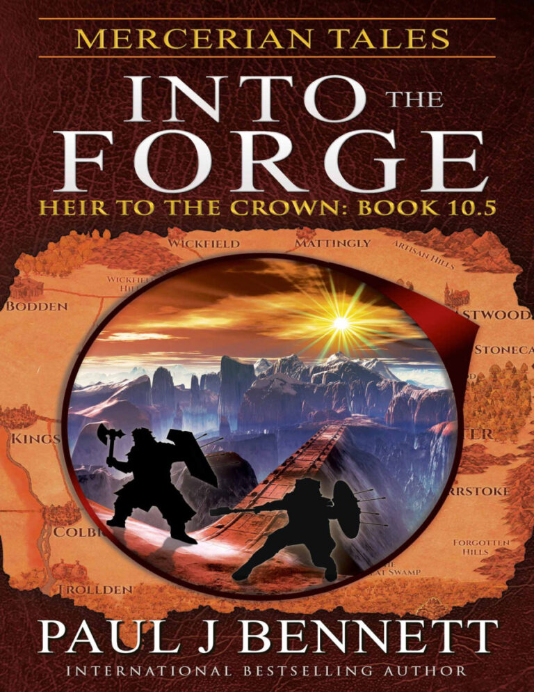 Mercerian Tales Into the Forge Paul J Bennett Kitap Kapağı