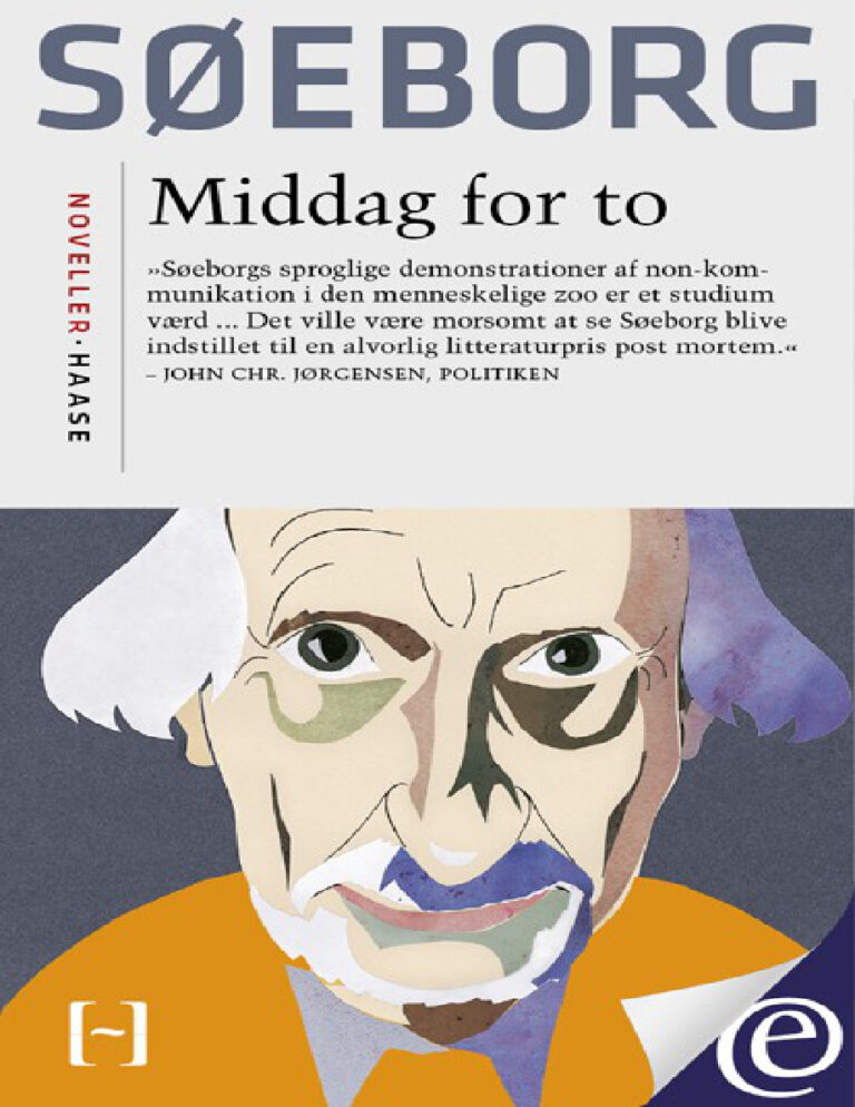 Middag For To Danish Edition Finn Soeborg Kitap Kapağı