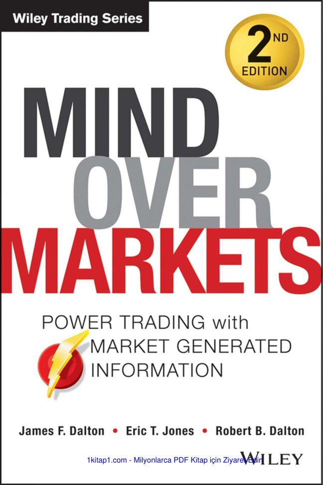 Mind Over Markets Power Trading with Market Genera 231228 Kitap Kapağı
