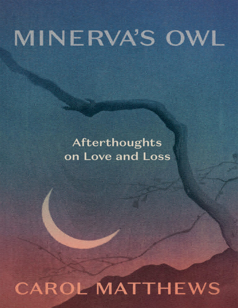 Minervas Owl Carol Matthews Kitap Kapağı