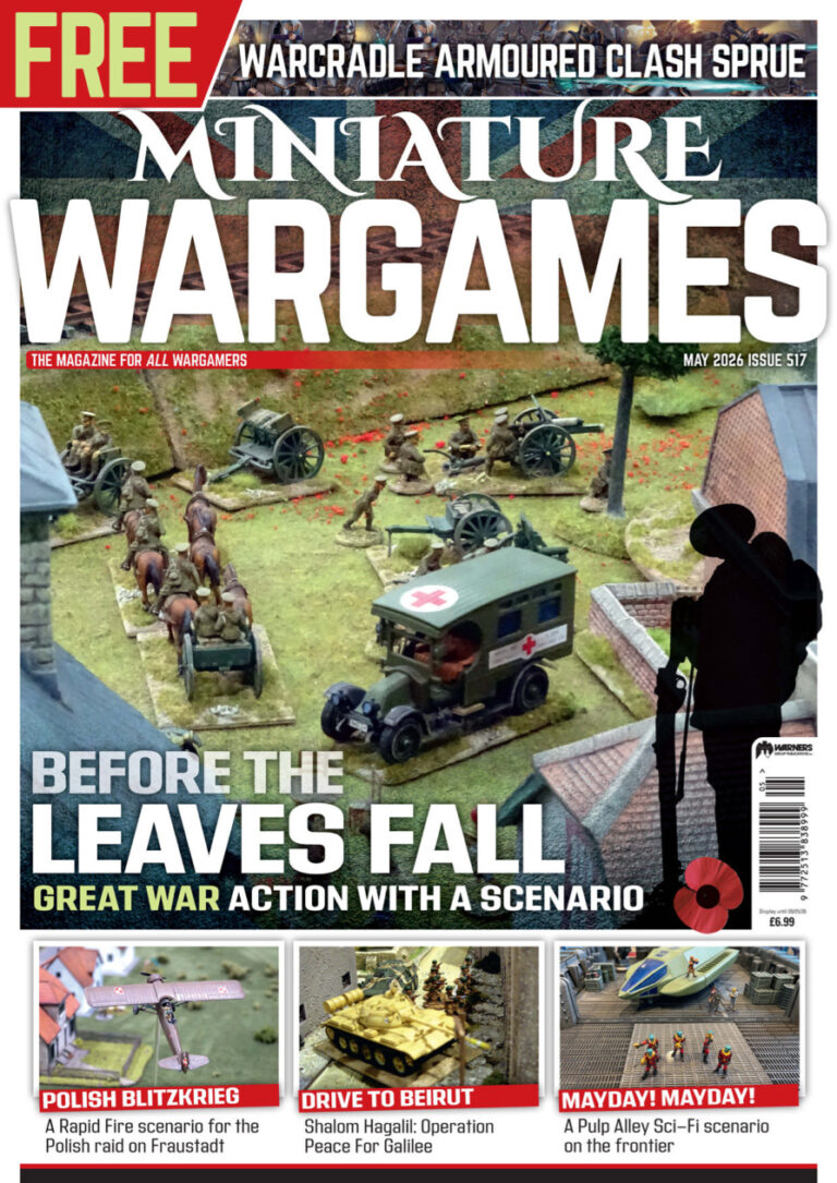 Miniature Wargames Issue 517 May 2026 Miniature Wargames Kitap Kapağı