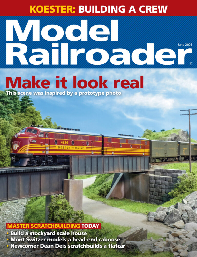 Model Railroader June 2026 Model Railroader Kitap Kapağı