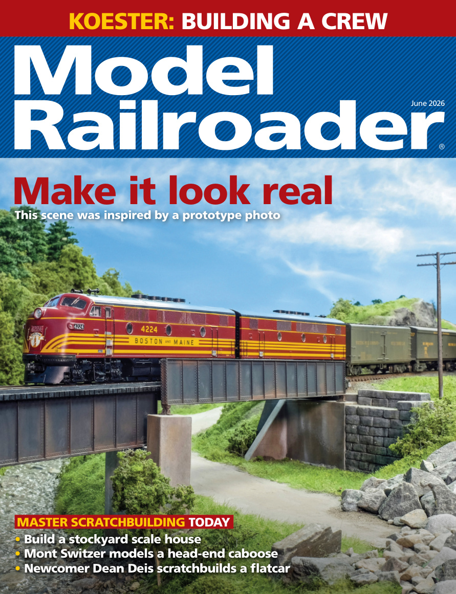Model Railroader June 2026 Model Railroader Kitap Kapağı