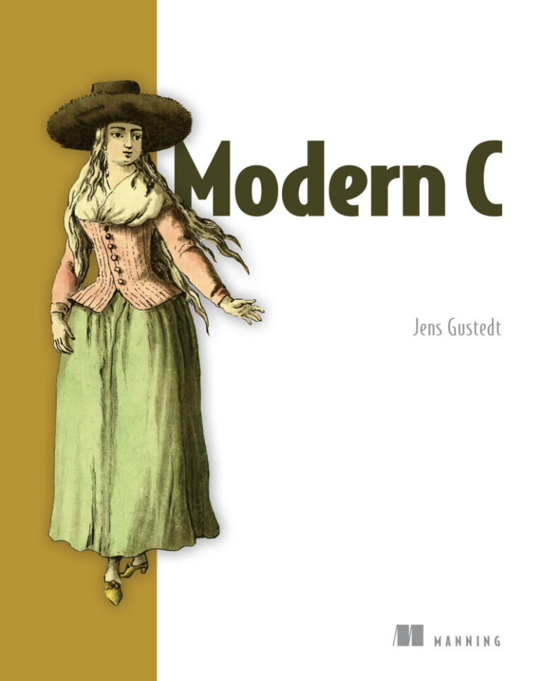Modern C Jens Gustedt Kitap Kapağı