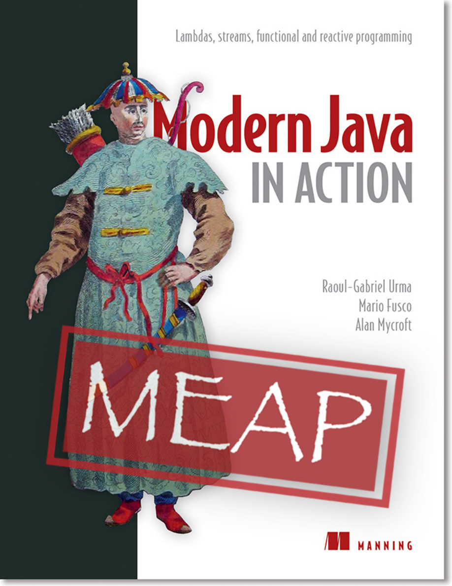 Modern Java in Action Raoul Gabriel Urma Kitap Kapağı
