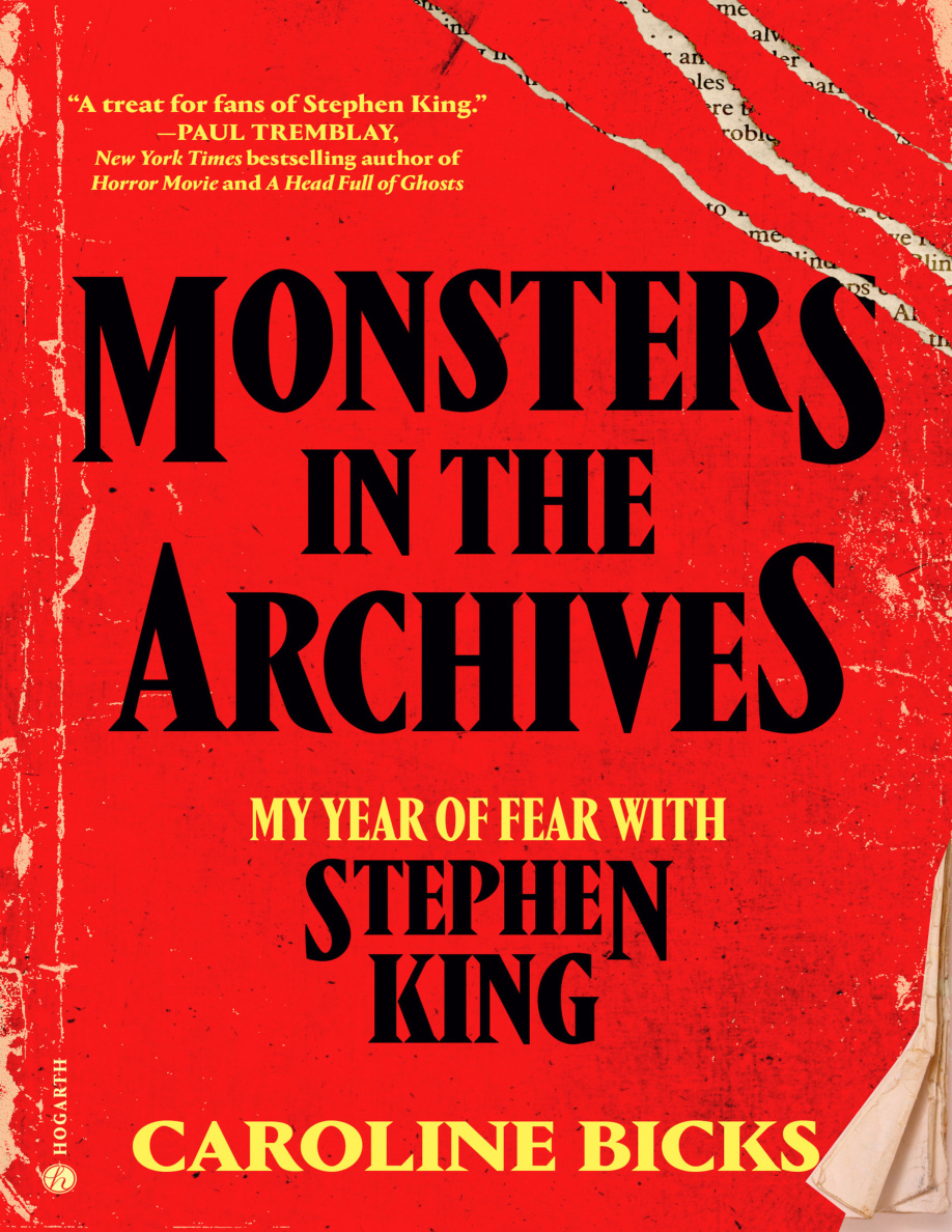 Monsters in the Archives Caroline Bicks Kitap Kapağı