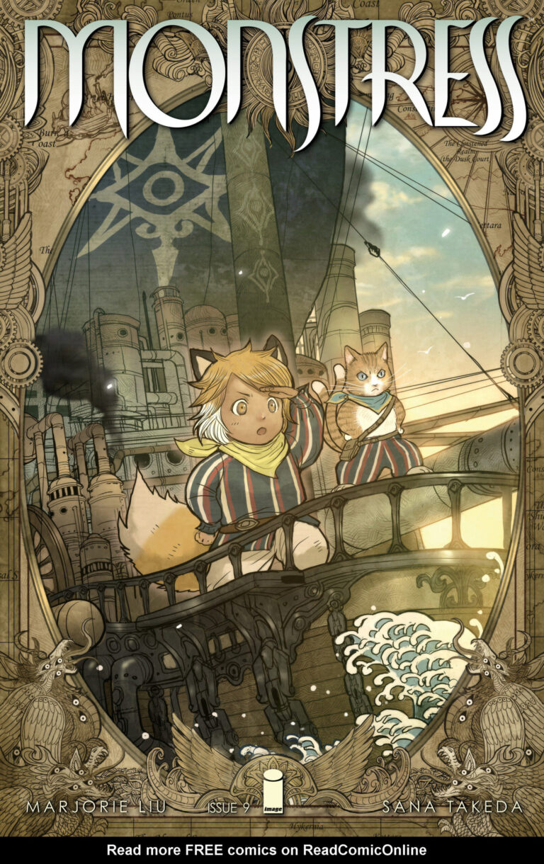 Monstress Volumes 9 Marjorie Liu Kitap Kapağı