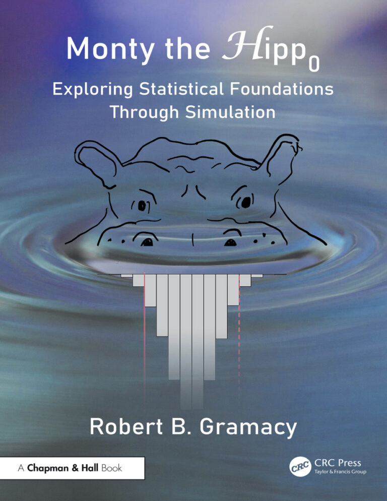 Monty the Null Hippopotamus Statistical Robert B Gramacy Kitap Kapağı
