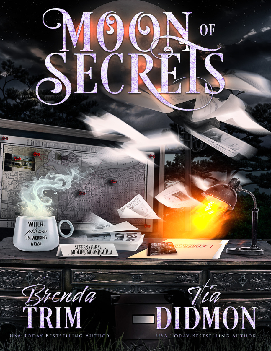 Moon of Secrets Brenda Trim Kitap Kapağı