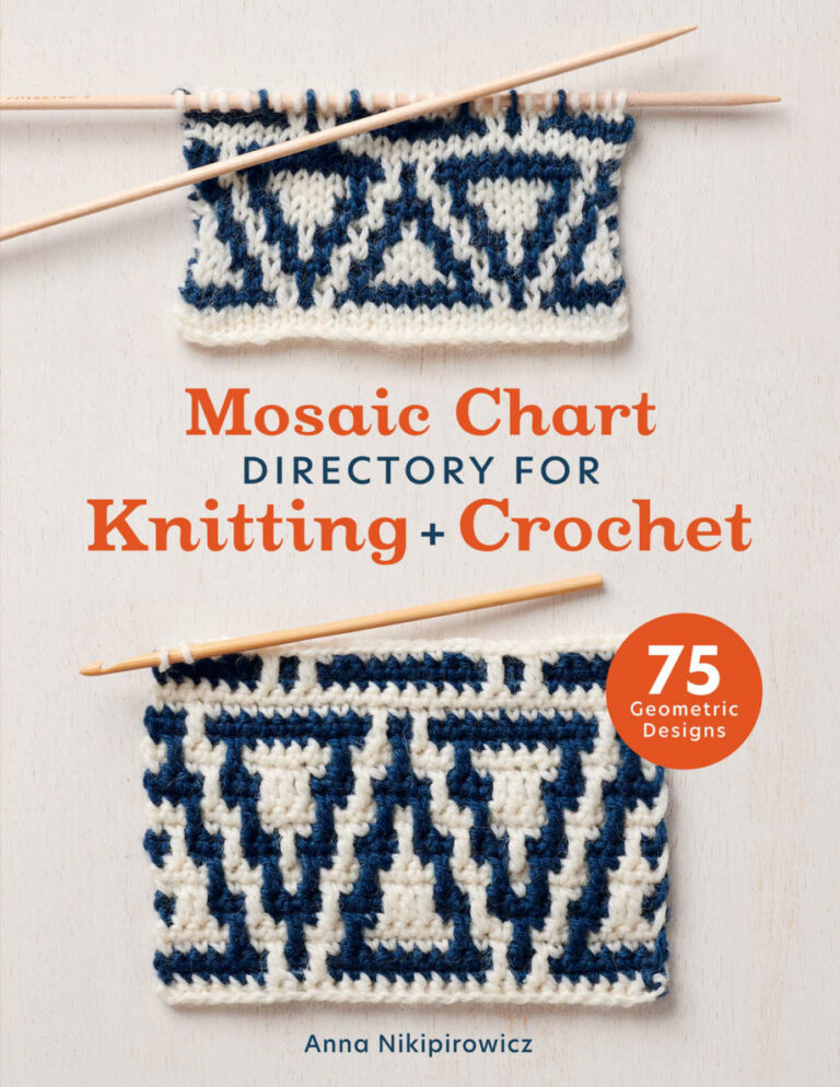 Mosaic Chart Directory Knitting Crochet Anna Nikipirowicz Kitap Kapağı