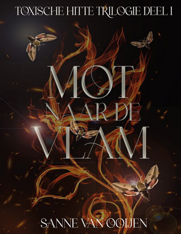 Mot naar de vlam Dutch Edition Sanne van Ooijen Kitap Kapağı