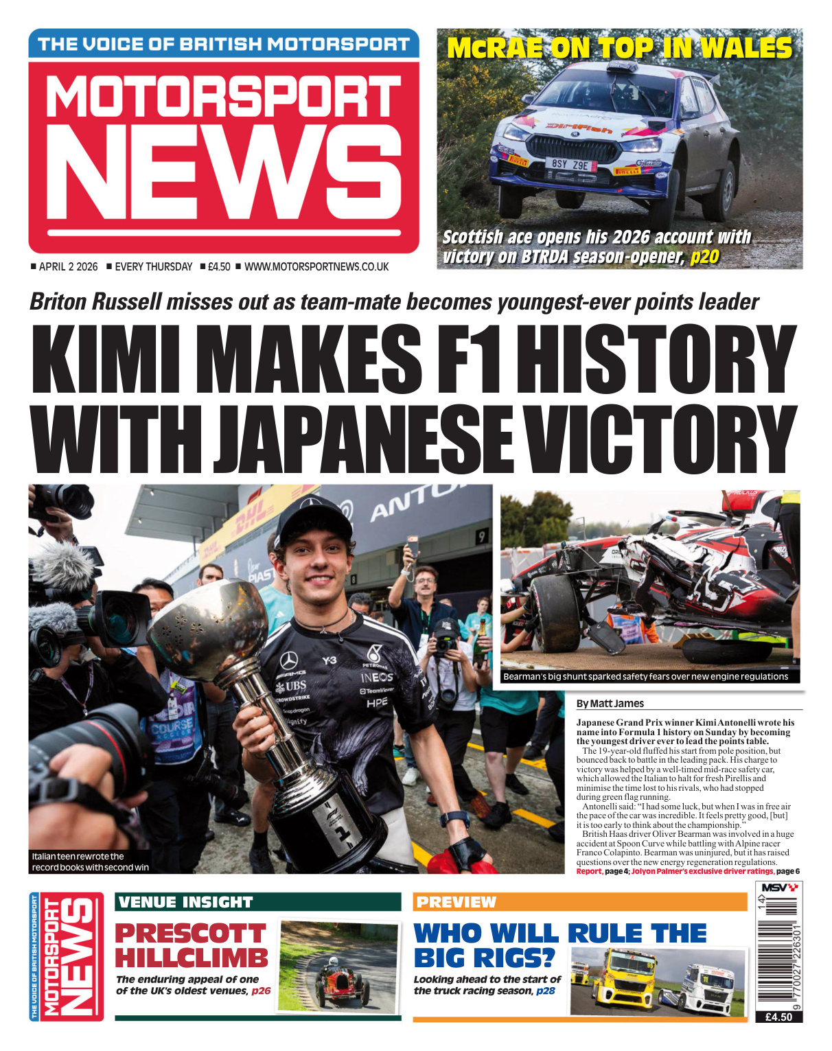 Motorsport News April 2 2026 PDF Download