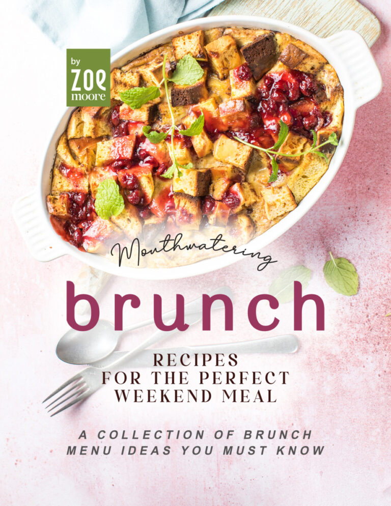 Mouthwatering Brunch Recipes Zoe Moore Kitap Kapağı