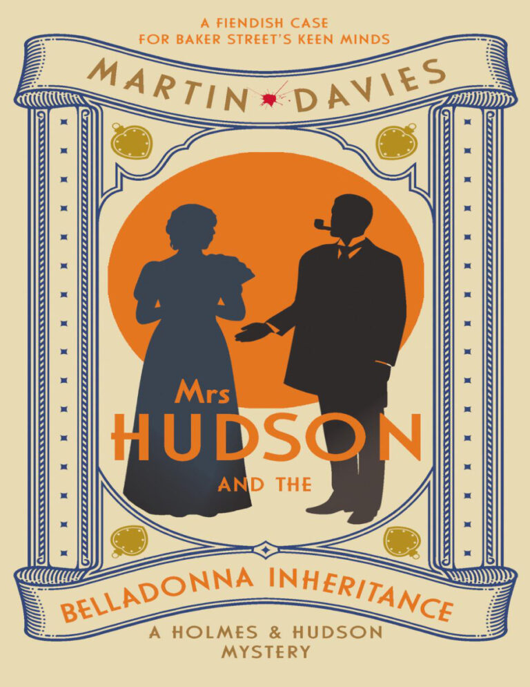 Mrs Hudson and the Belladonna Inheritance Martin Davies Kitap Kapağı