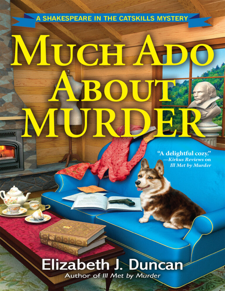 Much Ado about Murder Elizabeth J Duncan Kitap Kapağı