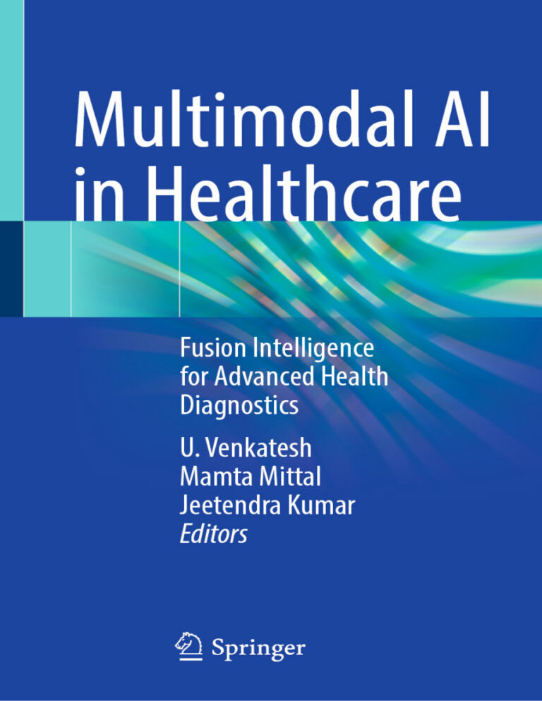Multimodal AI in Healthcare U Venkatesh Kitap Kapağı