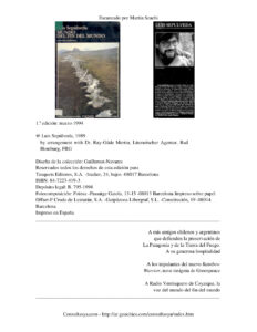 Mundo Del Fin Del Mundo Spanish Edition Sepulveda Luis Kitap Kapağı