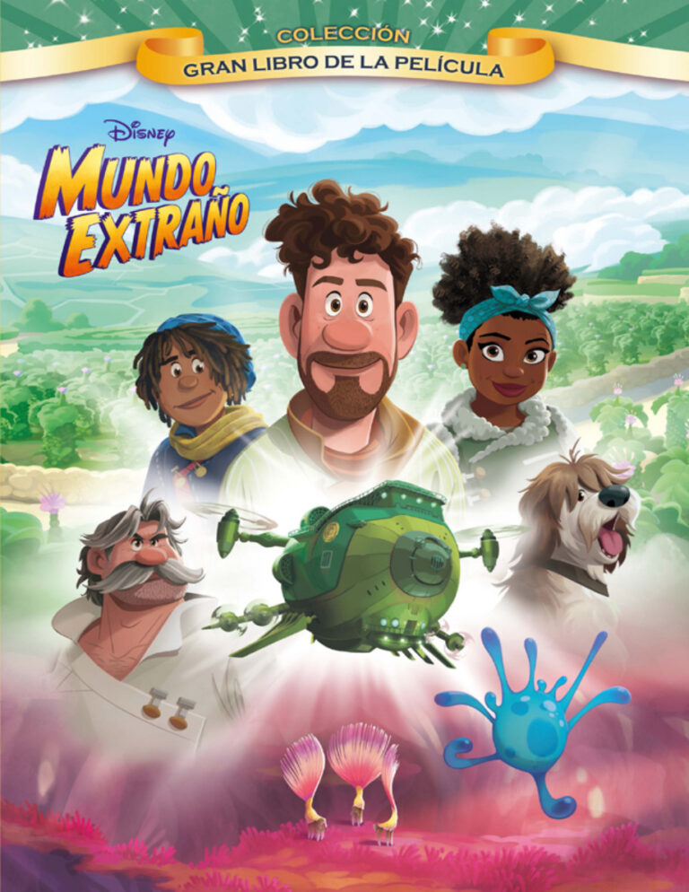 Mundo Extrano Gran Libro de la pelicula Spanish Edition Disney Kitap Kapağı