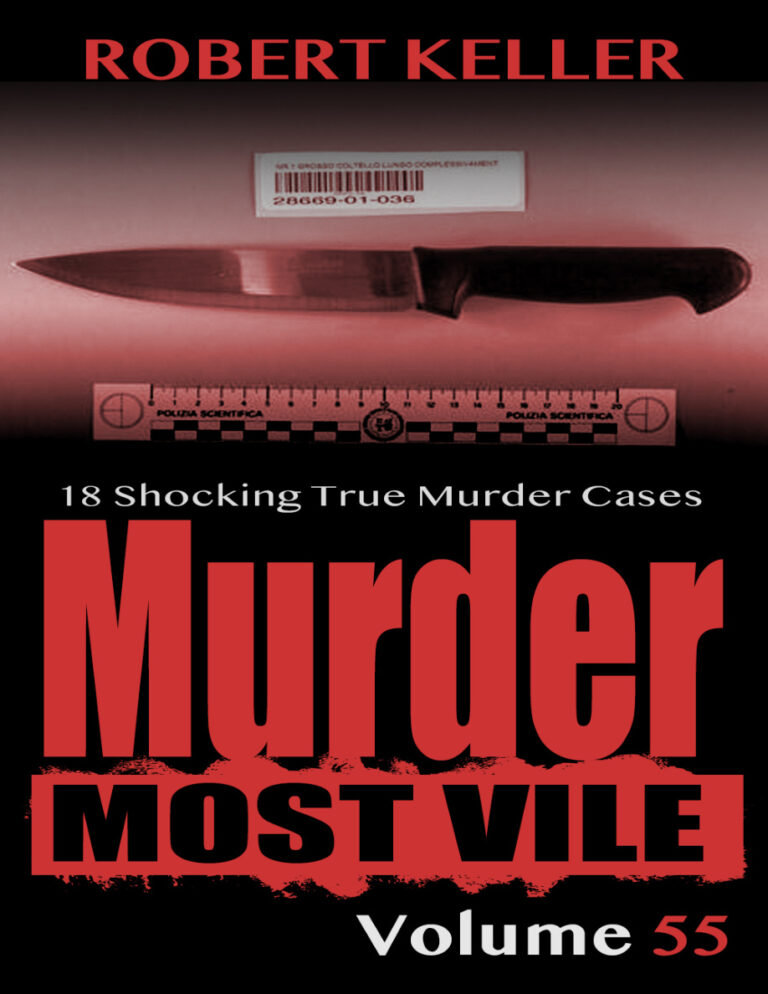 Murder Most Vile Volume 55 Robert Keller Kitap Kapağı