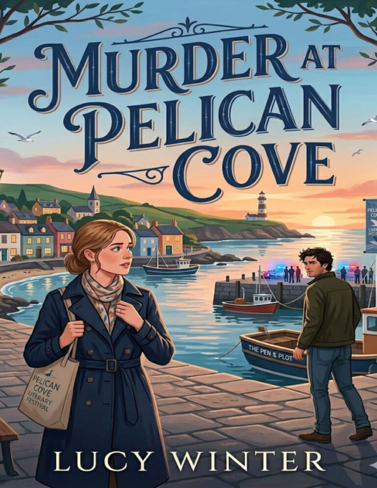 Murder at Pelican Cove Lucy Winter Kitap Kapağı