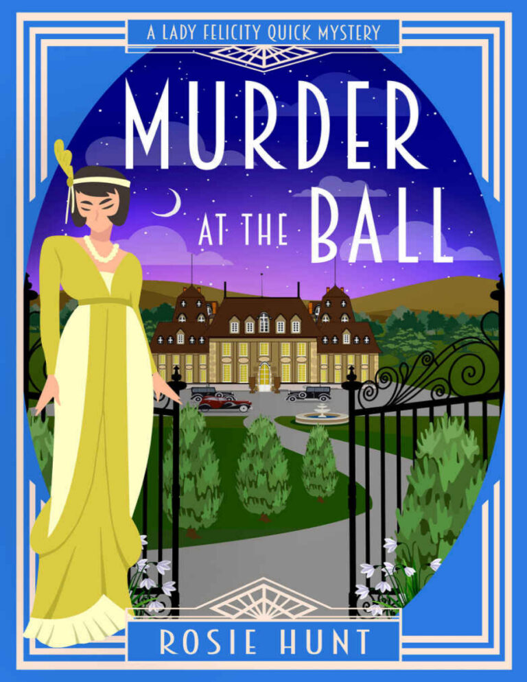 Murder at the ball Rosie Hunt Kitap Kapağı