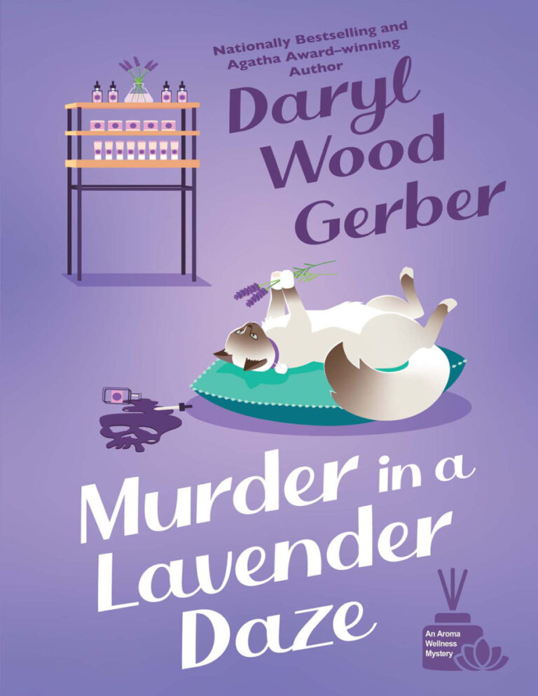 Murder in a Lavender Daze Daryl Wood Gerber Kitap Kapağı