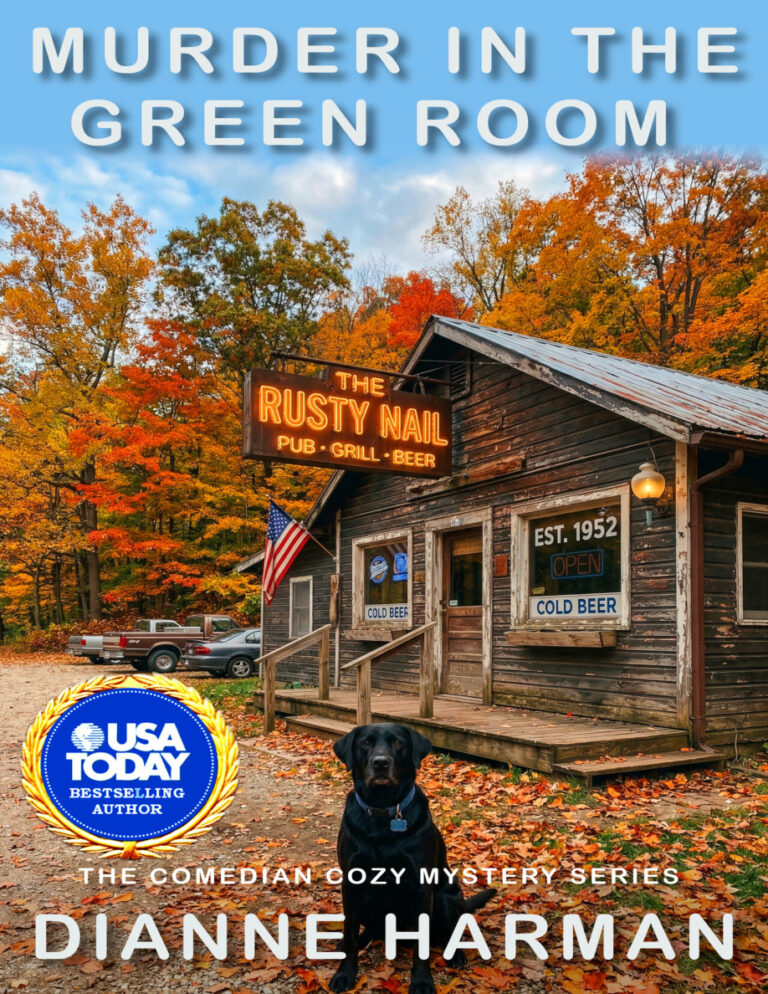Murder in the Green Room Dianne Harman Kitap Kapağı