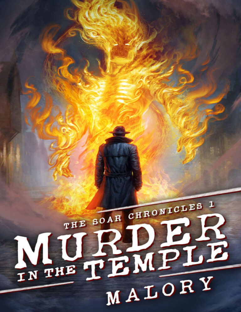Murder in the Temple Malory Kitap Kapağı