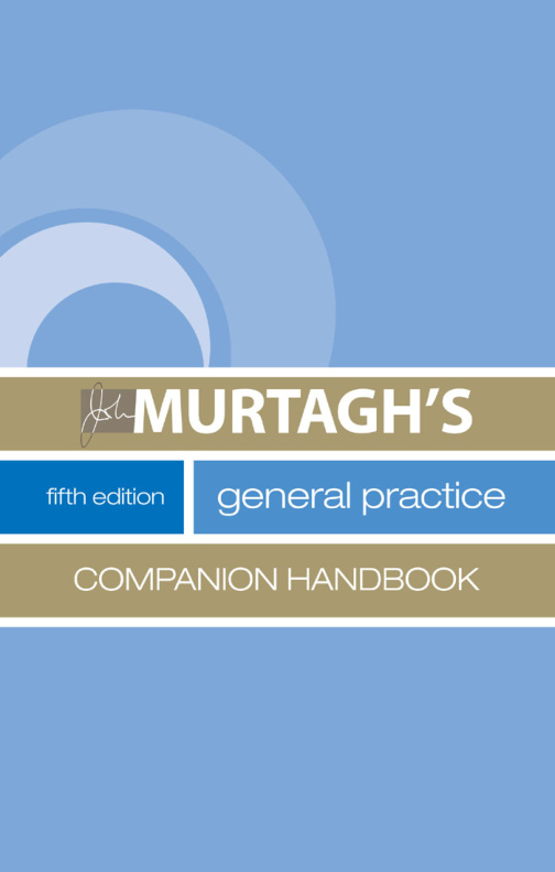 Murtaghs General Practice Companion Handbook John Murtagh Z Library Kitap Kapağı