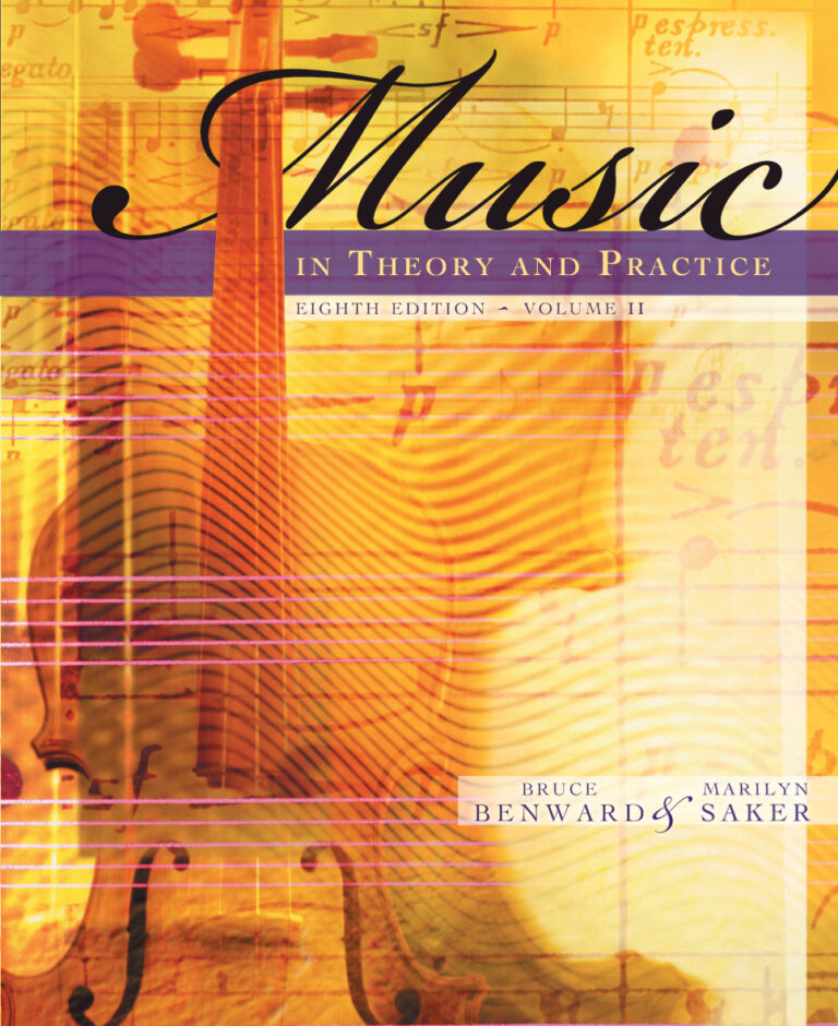 Music in theory and practice volume 2 Bruce benward Kitap Kapağı