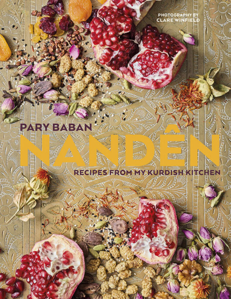 Nanden Recipes from my Kurdish kitchen Pary Baban Kitap Kapağı