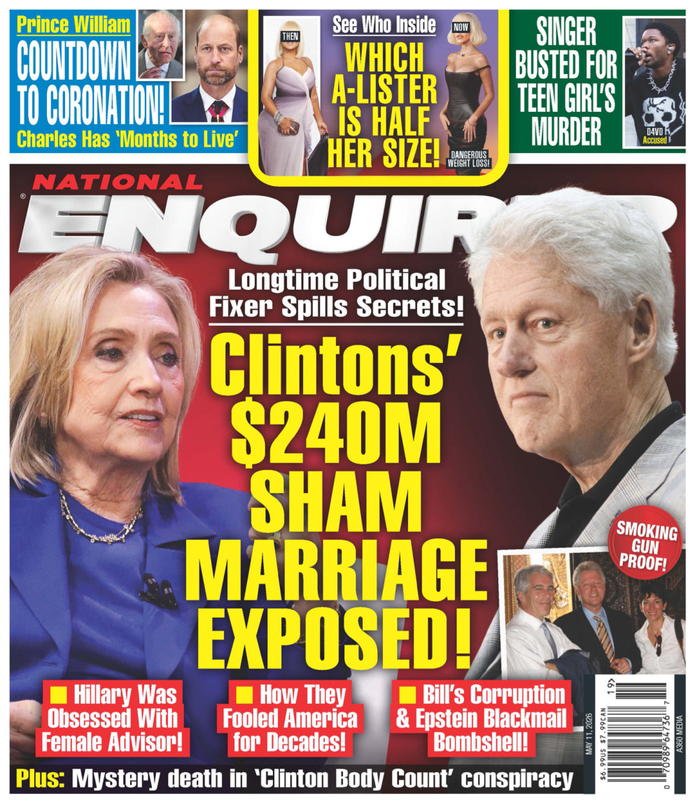 National Enquirer May 11 2026 National Enquirer Kitap Kapağı