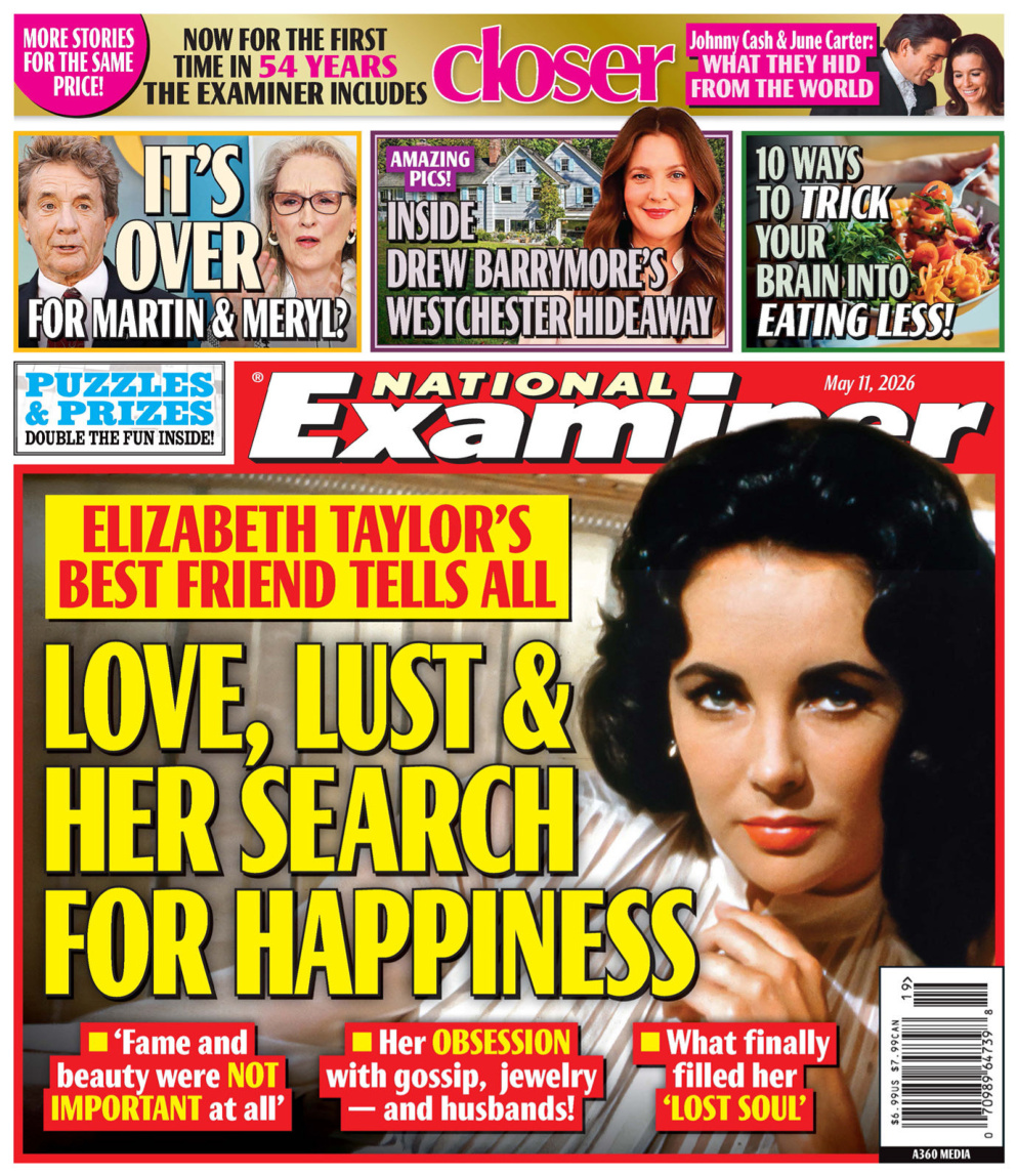 National Examiner May 11 2026 National Examiner Kitap Kapağı