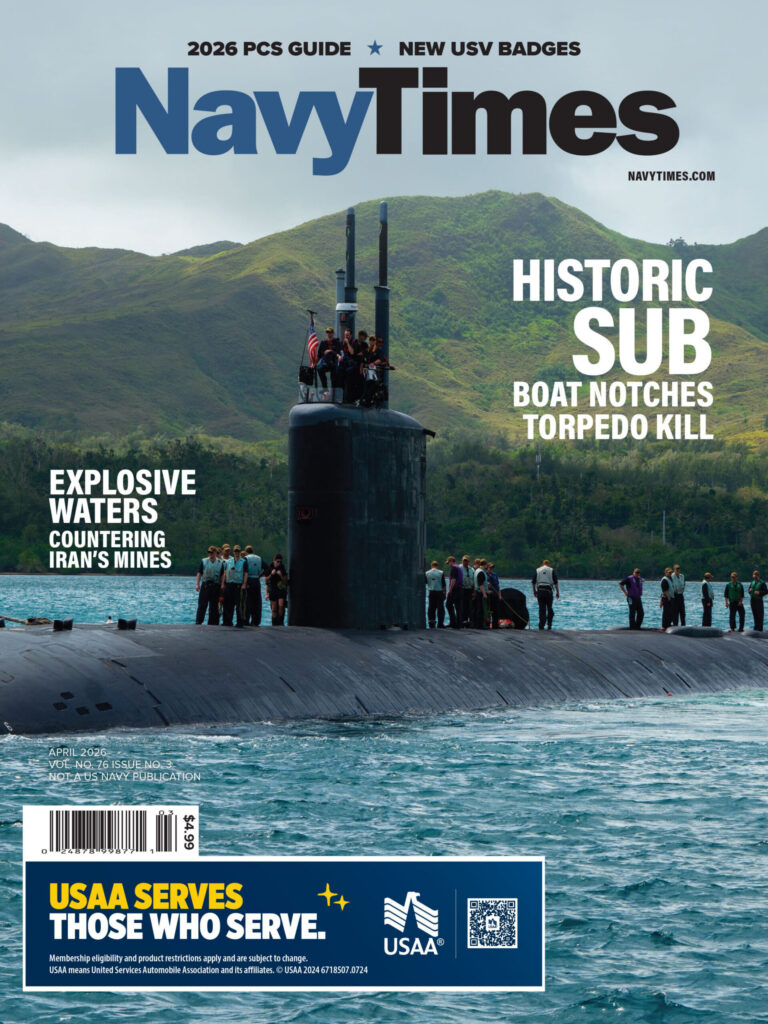 Navy Times Vol No 76 Issue 03 April 2026 Navy Times Kitap Kapağı