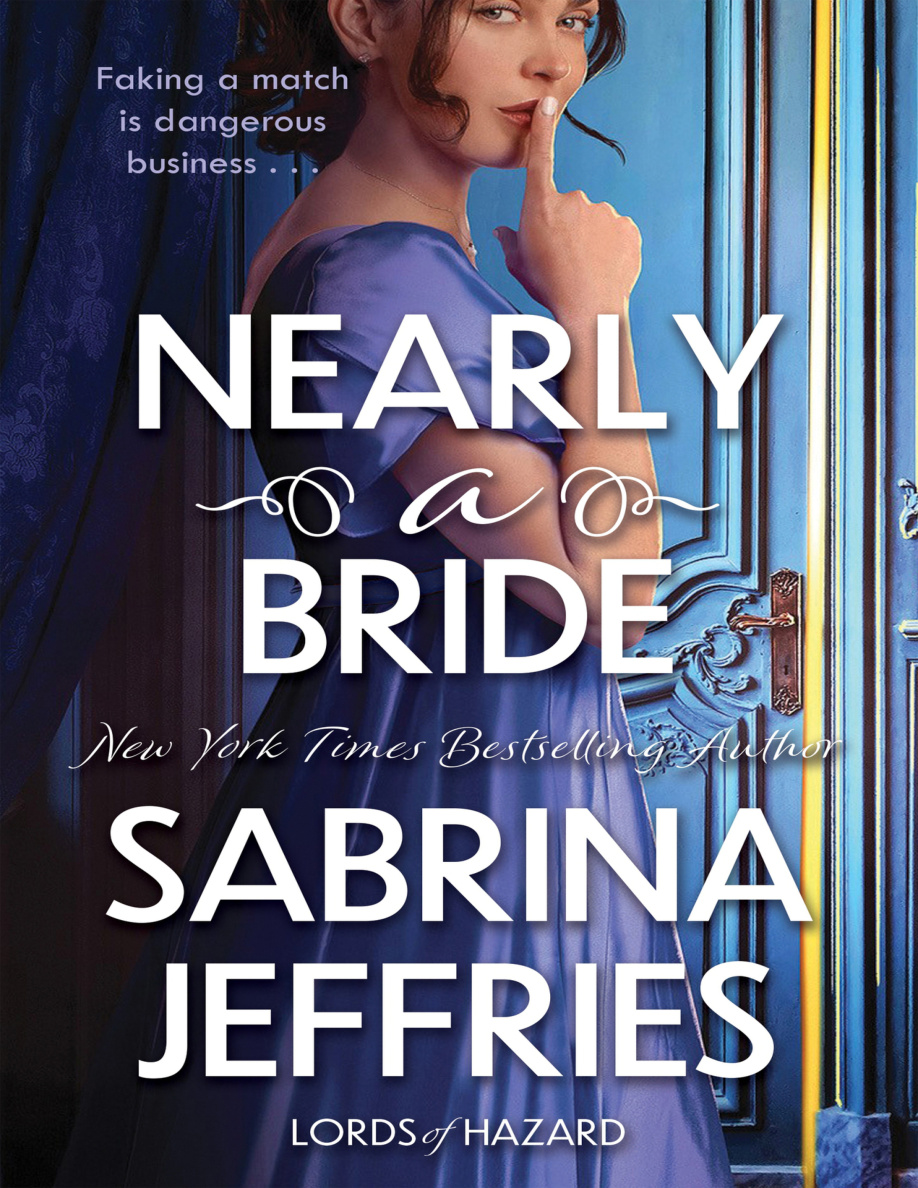Nearly A Bride Sabrina Jeffries Kitap Kapağı