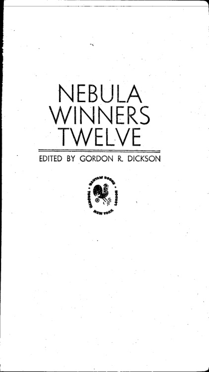 Nebula Winners Twelve PDF Download
