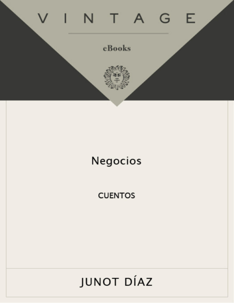 Negocios Spanish Edition Junot Diaz Kitap Kapağı