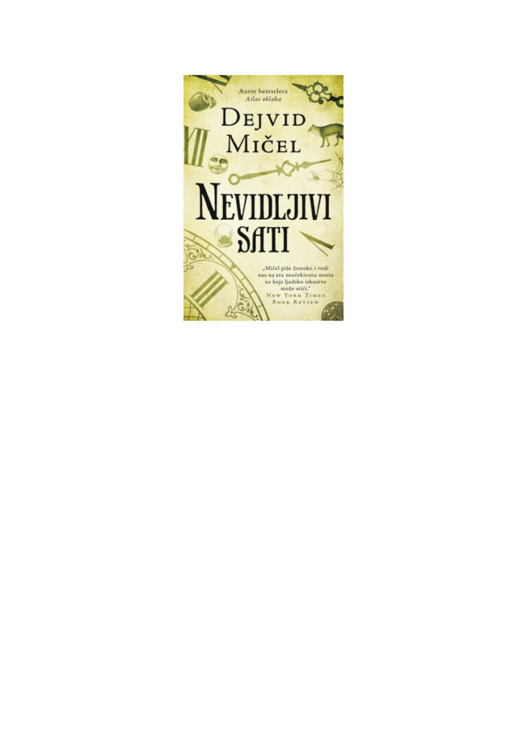 Nevidljivi sati Dejvid Micel Kitap Kapağı