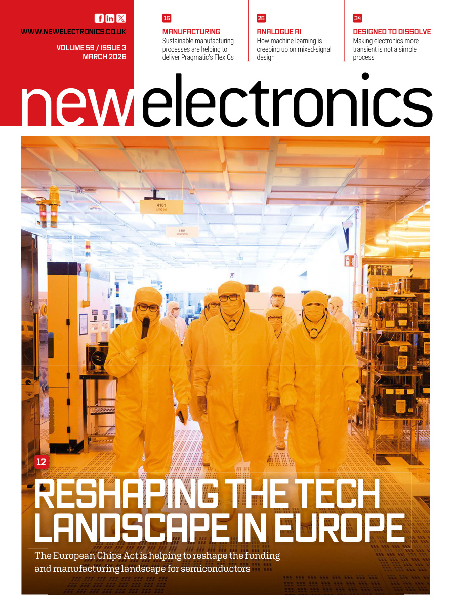 New Electronics Vol 59 Issue 3 March 2026 New Electronics Kitap Kapağı