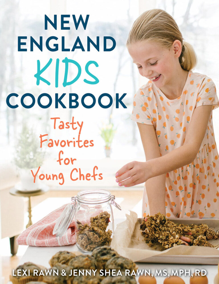 New England Kids Cookbook Jenny Shea Rawn Kitap Kapağı